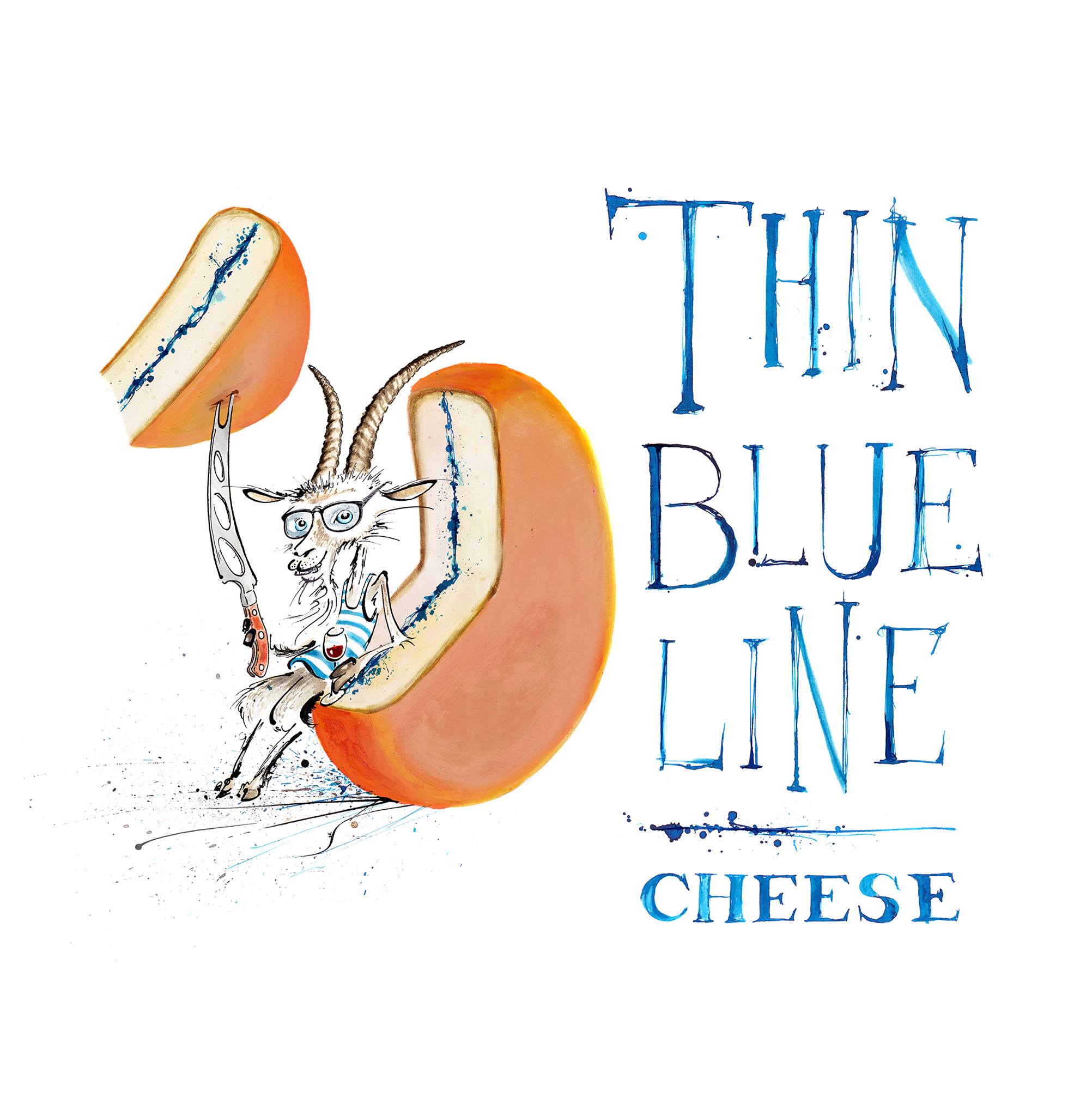 Thin Blue Line baguette